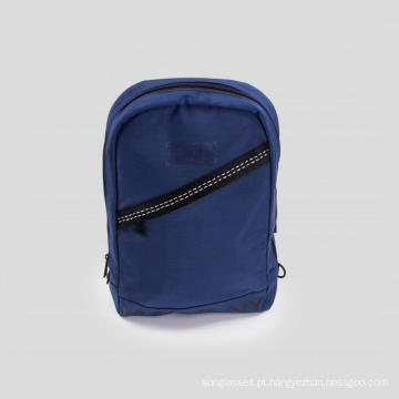 Bolsa de mensageiro de lona azul